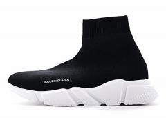 BALENCIAGA 19SS Black White high-top sock shoes Size EU36-45