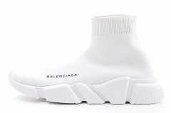 Balenciaga White Speed stretch-knit Mid sneakers Size EU36-45