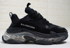 Balenciaga Triple-S Sneaker Black Running Shoes Size EU36-45