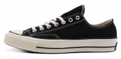 Converse 1970s Black Low Canvas Shoes CS162058 Size EU35-45