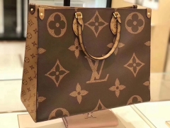 LV ONTHEGO Double-sided Shopping Bag Single-Shoulder Handbag M44576