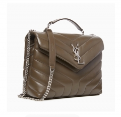 Saint Laurent Women's Monogram Loulou Leather Shoulder Bag