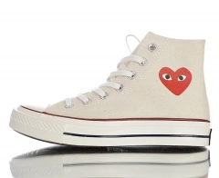 COMME des GARCON PLAY X Converse Chuck Taylor All Star 1970s Hi "CDG"