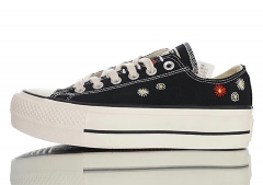 Converse Chuck Taylor All Star lift “Black/Natural lvory" 567994C Size EU35-39