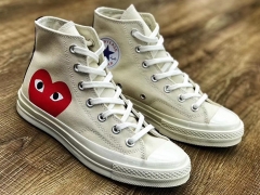 COMME des GARCON PLAY X Converse Chuck Taylor All Star 1970s Hi "CDG"