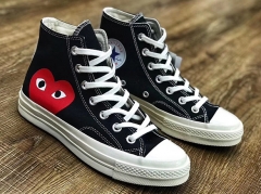 COMME des GARCON PLAY X Converse Chuck Taylor All Star 1970s Hi "CDG"