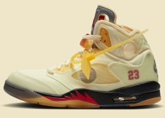 Air Jordan 5 AJ5 x Off-white ow DH8565-100 EU40-46