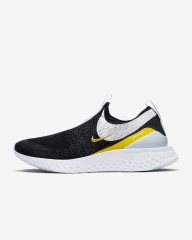 Nike running shoes for Kids sneaker black white yellow Size EU 24-35