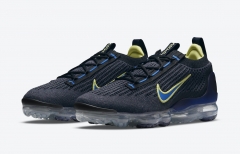 Nike Air Vapormax 2021 KPU Air Cushion Shoes  blue yellow EU 36-45