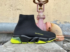 Supreme x Balenciaga black green Knitted Socks Sneakers Size EU35-45
