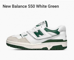New Balance 550 white green high quality Size EU36-44