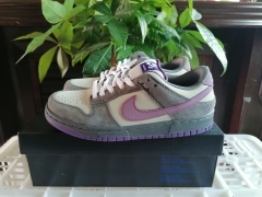 Nike SB real leather grey purple EU36-45