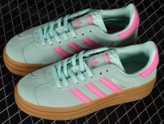 GAZELLE BOLD SHOES GREEN/PINK/GUM WOMAN EU36-40