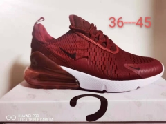 Nike Air Max 270 Sneakers wine white Size EU36-45