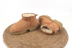 UGG  slippers  high heels chestnut  size 35-43