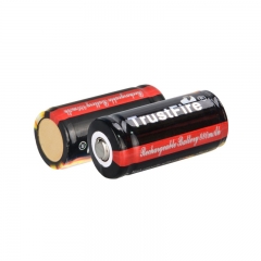 TrustFire 16340 RCR123A 880mAh Li-ion Recharbeable Protected Battery (2PCS)