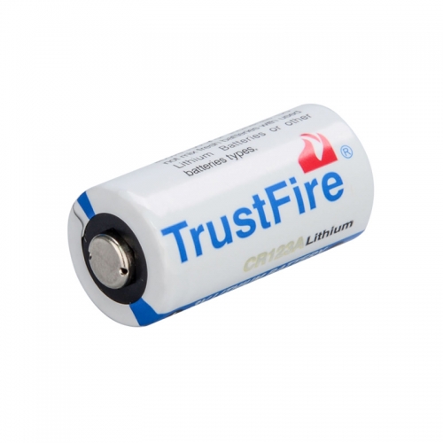 TrustFire CR123A 1400mAh Primary Battery - White (4PCS)
