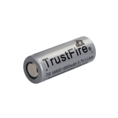 TrustFire 18500 1800mAh Li-ion Recharbeable Protected Battery (2PCS)