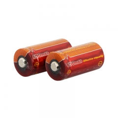 TrustFire IMR 16340 650mAh Lithium-ion 3.7V High Drain Recharbeable Battery (2PCS)