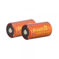 TrustFire IMR 18350 700mAh Lithium-ion 3.7V High Drain Recharbeable Battery (2PCS)