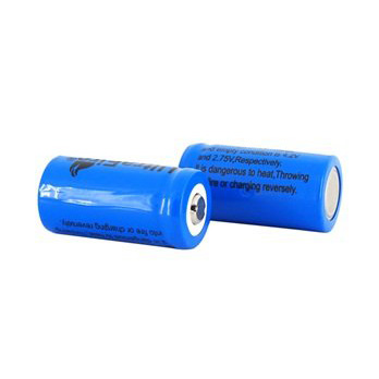 UltraFire 16340 RCR123A 880mAh Li-ion Recharbeable Battery (2PCS)