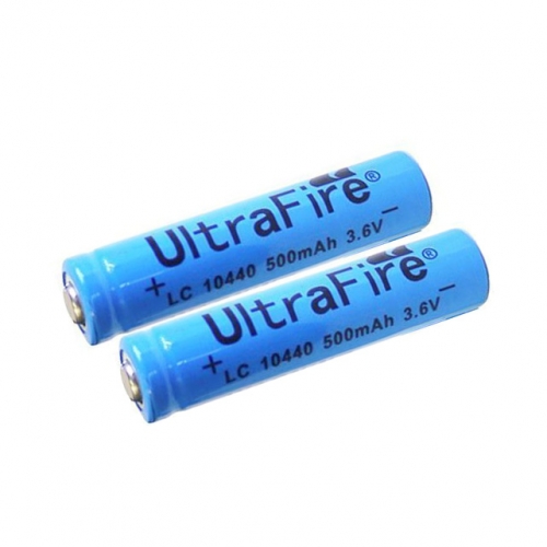 UltraFire AAA 10440 500mAh Li-ion Recharbeable Battery (2PCS)