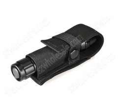 Flashlight Holster #001 Pouch Holder Belt Carry Case Cover Skin for UltraFire 501B 502B 503B C1 Flashlight Torch Black