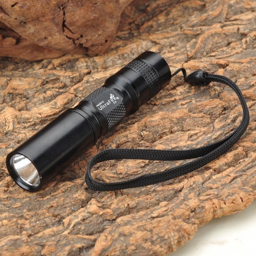 UltraFire C3 Mini CREE R5 200 Lumens 1xAA Flashlight Torch Black