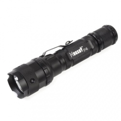 Hugsby P4 CREE XP-G2 R5 3 Mode 250 Lumens Flashlight Torch Light Black
