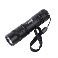 HUGSBY Mini XP-13 CREE R5 450 Lumens Waterproof LED Flashlight 1 Mode AAA Pocket Outdoor Camping Hunting LED Torch