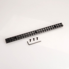 Aluminum Alloy 257mm Rail for Laser Flashlight Gun Mount 