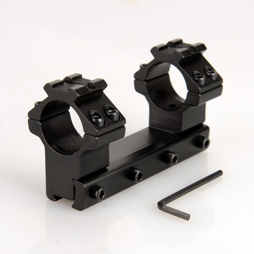 Aluminum Alloy Caliber 25mm Gun Mount Bridge Bracket with Hex Wrench for Scope