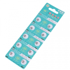 50 pcs of AG0 SR63 521A LR521 SR521 1.55V Button Cell Alkaline Battery ECOS