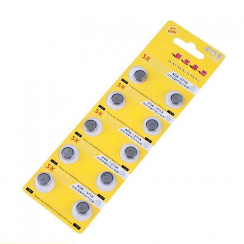 50 pcs of AG6 371A 371 370 SR69 LR920 SR920SW 1.55V Button Cell Alkaline Battery ECOS