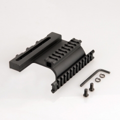 Aluminum Alloy Gun Side Rail Mount 21mm for Flashlight Laser