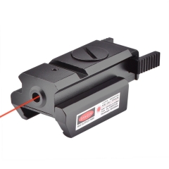 Tactical 21mm Rail Mini Red Laser Sight Pistol Laser Pointer Sight