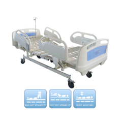 Adjustable Elertic Hospital Bed With Three Functions