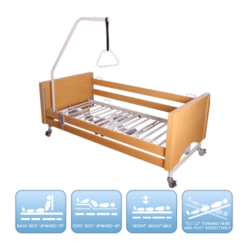 Electric Nursing Bed With Five Functions Home Care Bed