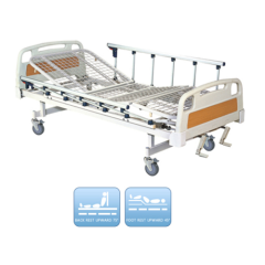 Two Crank Hospital Manual Bed