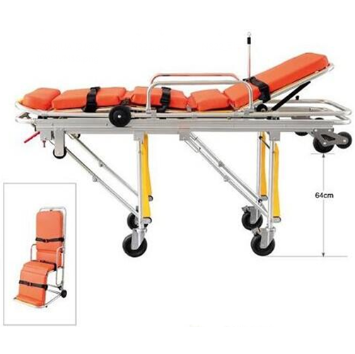 Medical Stretcher For Ambulance(diameter 150mm wheel)