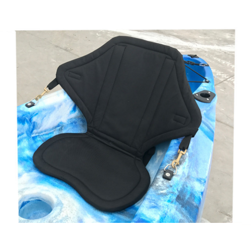 Common backrest for non-inflatable kayaks