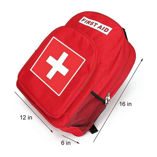 Red Emergency Backpack
