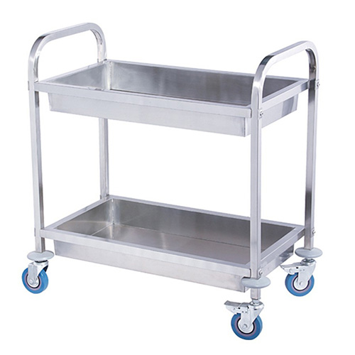 Middle Size Stainless Steel Collecting Cart