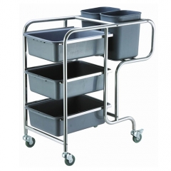 Stainless Steel Collecting Cart