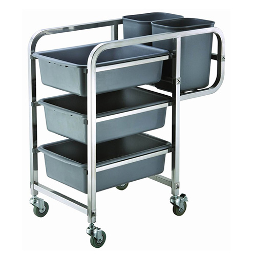 Stainless Steel Collecting Cart