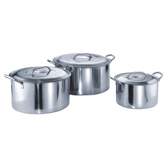 55 Liters Stainless Steel Stock Pot