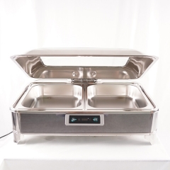 Inductive Rectangle Stainless Steel Chafing Dish