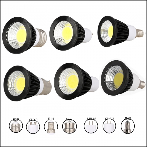 Black Cover LED COB Spotlight