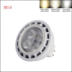 Type B: E26/E27/GU10/MR16 3030 SMD LED Spotlight