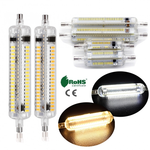 Dimmable R7S LED FloodLight 118mm 135mm Replacement Halogn 2835SMD Lamp 220V